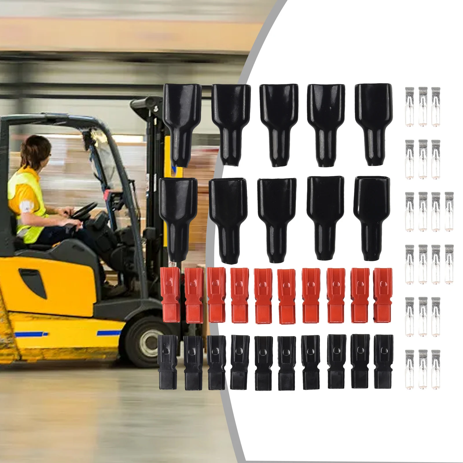 Machinery Electric Forklifts Construction Shell Red Shell Equipment Supplies Wire Connector Connectors Shrapnel