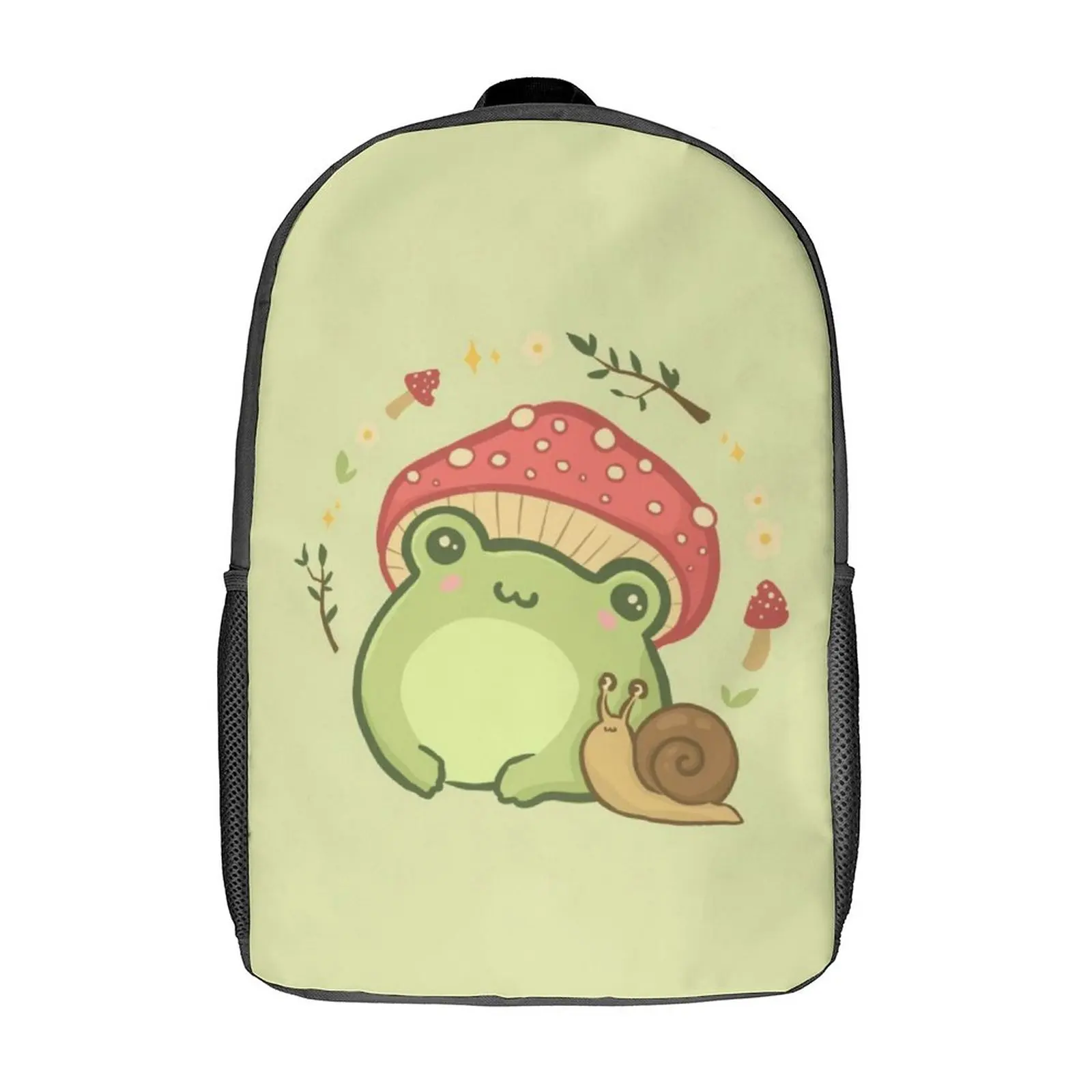 Animal Frog Printing Backpack Children School Bags for Teenagers Boys Girls Backpacks Laptop School Bags Modern Kids Book Bags