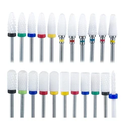 Milling Cutter For Manicure Electric Nail Drill Bits For Manicure Machine Mill Cutter for Removing Gel Nail Varnish Polish Files