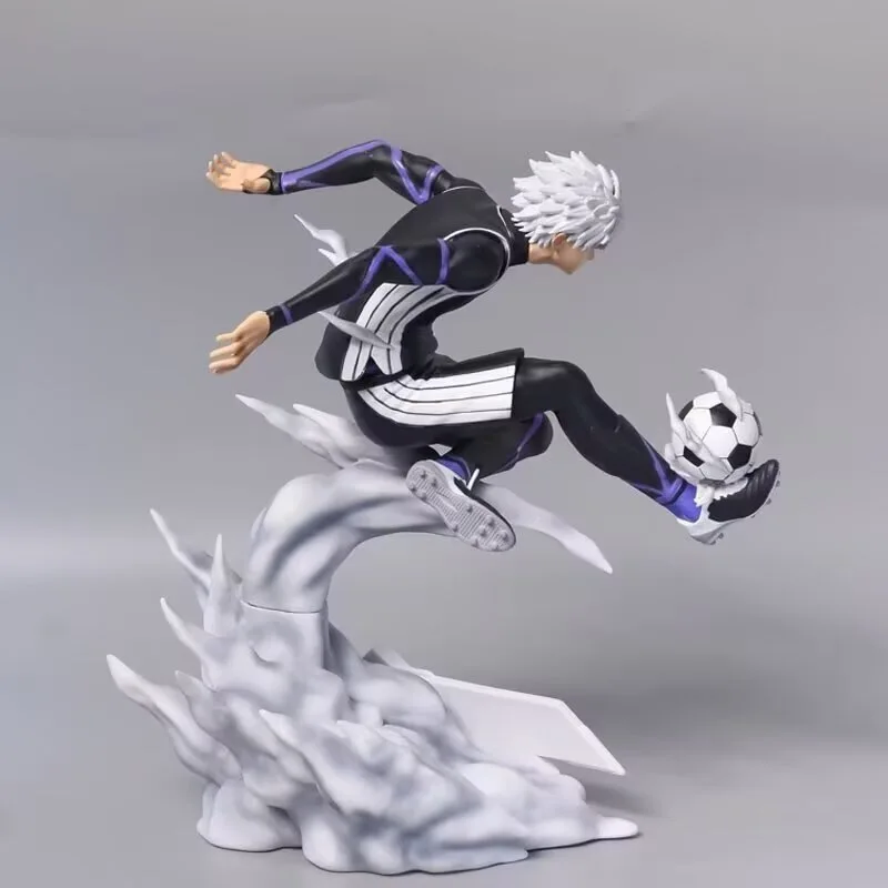 21cm Blue Lock Figures Nagi Seishiro Anime Figure Football Action Figurine Pvc Model Desk Collection Room Doll Birthday Gifts