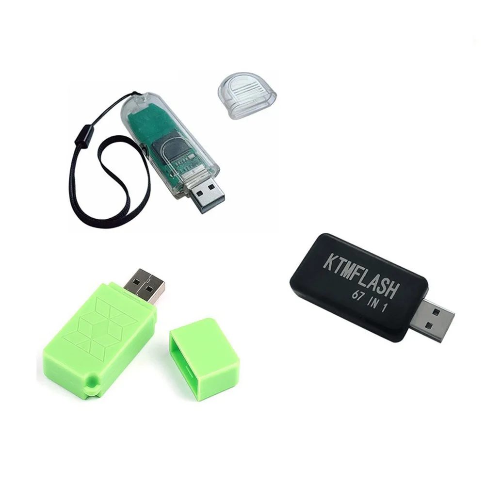 USB Dongle V1.20 V1.21 Vehicle Tools ECU Program 67 in 1 for SM2 PRO PCMFLASH