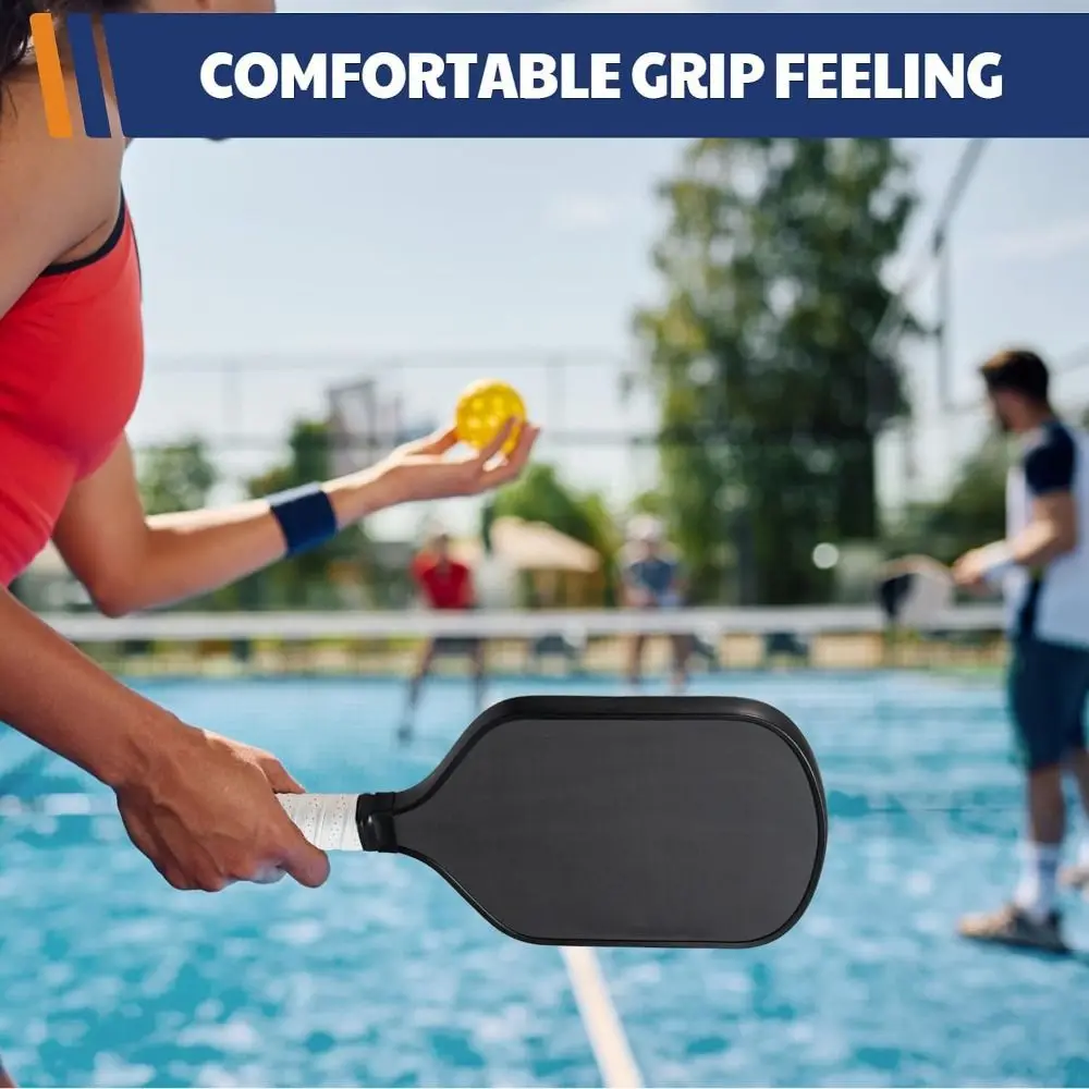 1 Pack Anti Slip Pickleball Paddle Grip Tape Sweat Absorbent Perforated Pickleball Overgrip Universal Ventilated