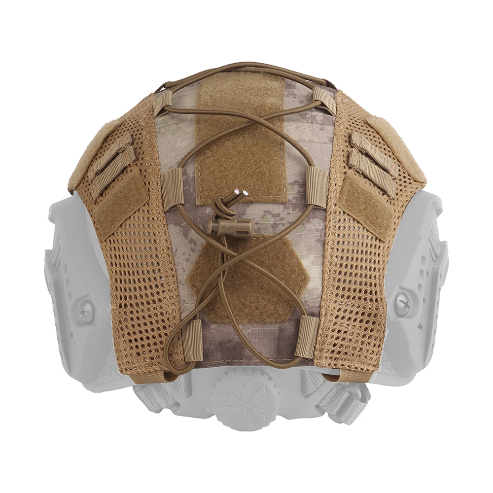 Tactical Helmet Cover - PJ Camouflage Cover For Airsoft Paintball FAST Helmets