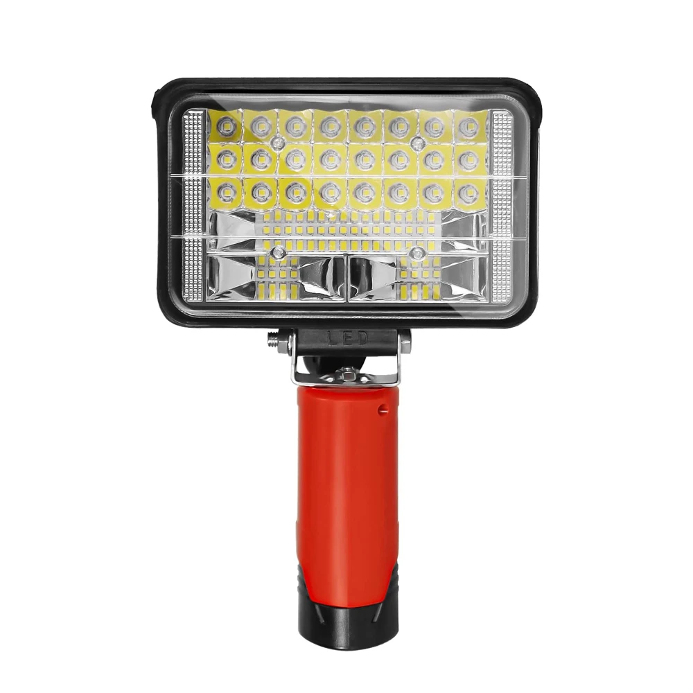 Cordless LED Work Light for Milwaukee 27W 7200LM M12 Compatible with 10.8V-12V Li-ion Battery Emergency Lights Lighting Lamp