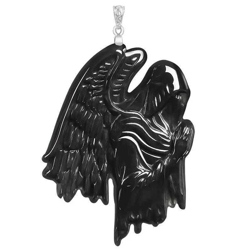 myanmar-jadeite-dark-angel-pendant-necklace-amulet-gemstone-natural-jewelry-925-silver-vintage-charm-real-jade-gifts-for-women