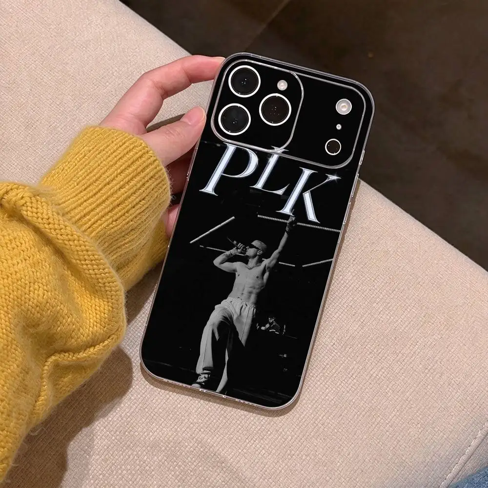 R-Rapper Mathieu PLK French  gift Phone Case For iPhone 18 17 16 15 14 13 12 11 Mini Pro Max Plus Transparent Cover