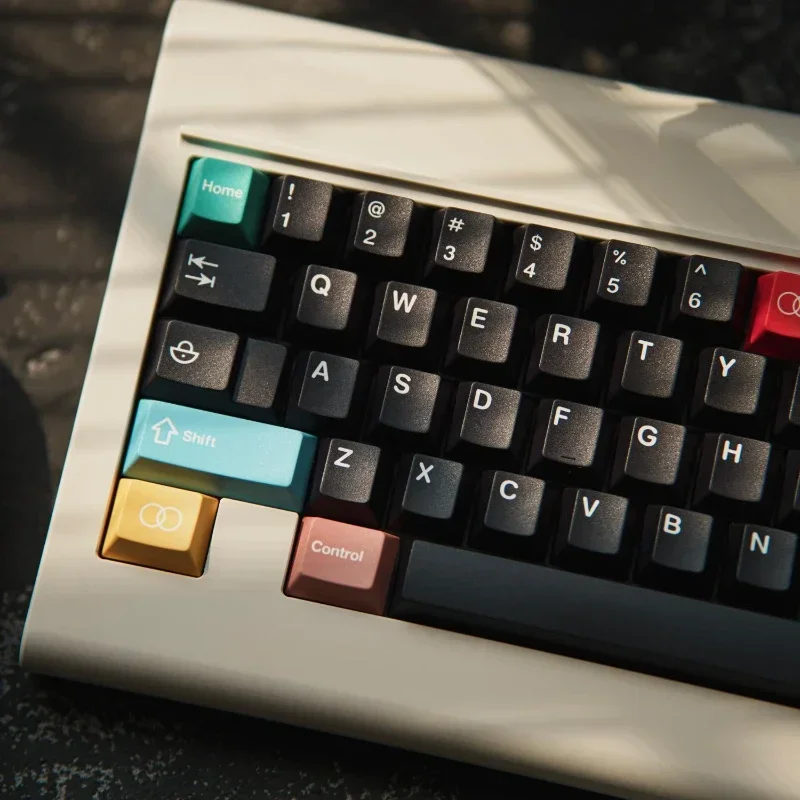 Retro Style 3000 Keycaps Custom PBT Cherry Profile Original KeyCap 145 Key for Cherry Gateron MX Switches Gamer Rainy75 Keyboard