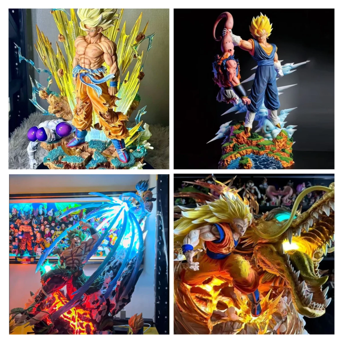 

Dragon Ball Z Mystery Box Anime Action Figure Set with Goku Vegeta Frieza Piccolo Krillin Collectible Toy Surprise Gift