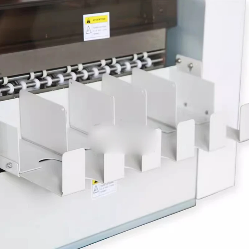 

Новая настольная электрическая машина для резки визиток, электрический резак для карт, точная подача бумаги, 220В, автоматическая машина для резки карт