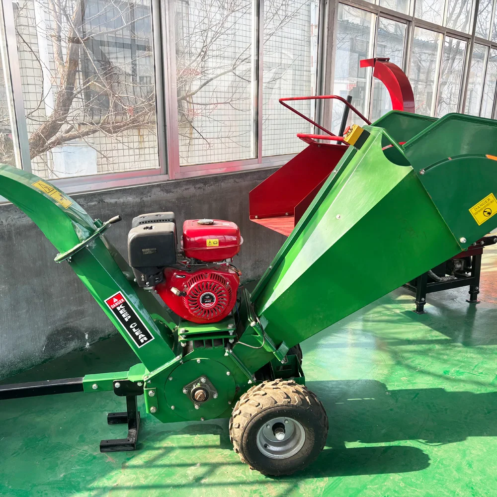 2025Hydraulic Automatic Garden Wood Shredder Chipper Farm Machine Wood Chipper 7 Inch Wood Chipper Machine