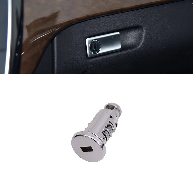 Car Glove Box Switch Handle Lock Cylinder For Mercedes BENZ All Series W204 W205 W251 W221 W176 W166 W212 W207 GLK204 W218 W222