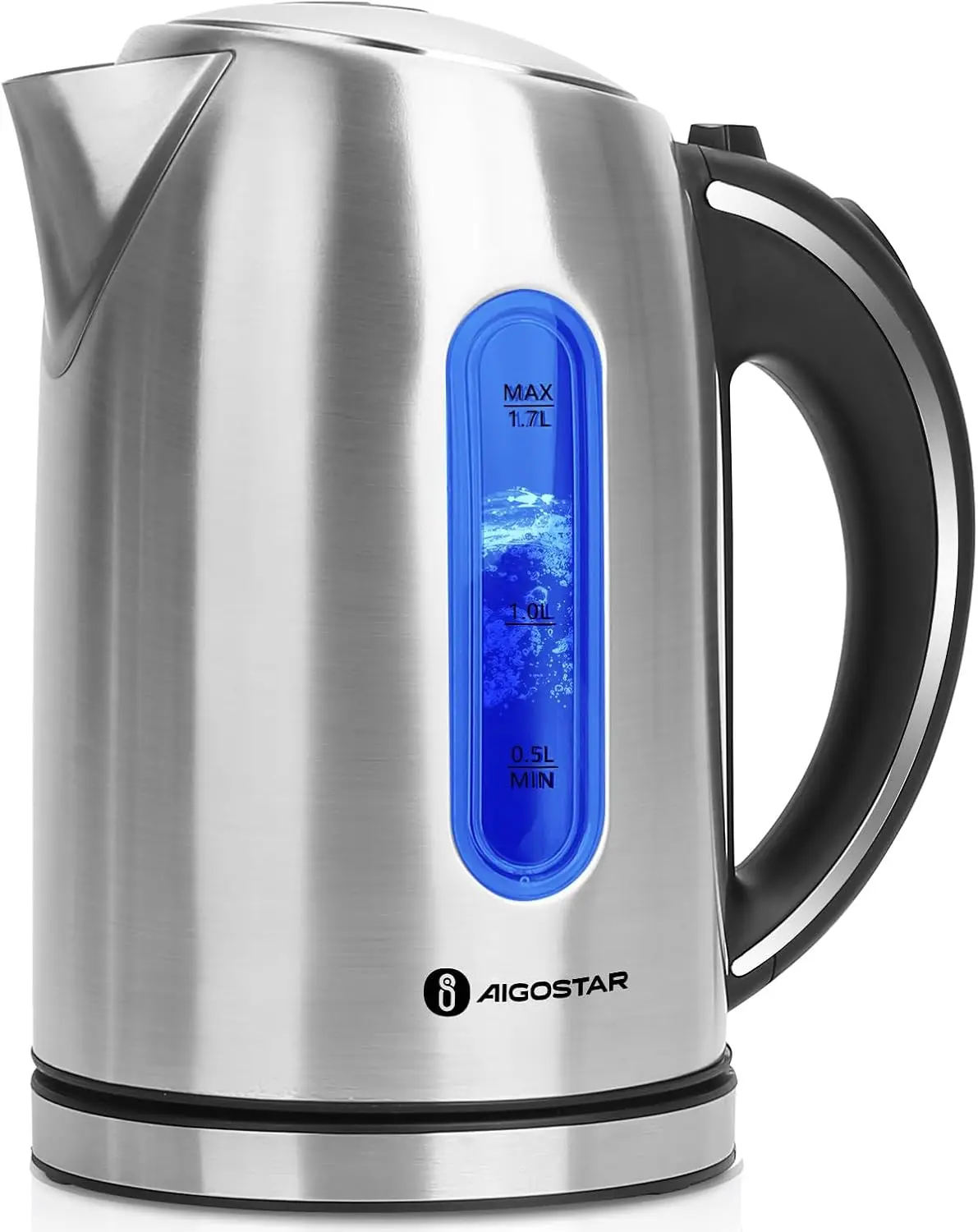 

Electric Kettle, 1.7L Electric Tea Kettle With Led Illumination, Hot Water Kettle Electric For Tea And Hot Water, Fast Boiling