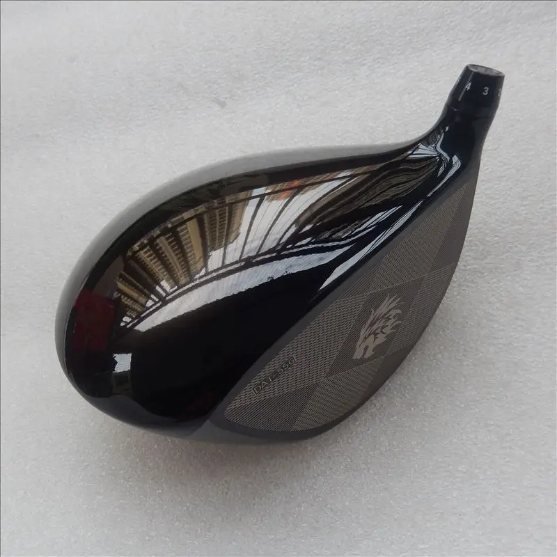 Japan golf new model CV9 Hi cor DAT55G face Titanium golf driver golf head 10.5deg black with yellow colour