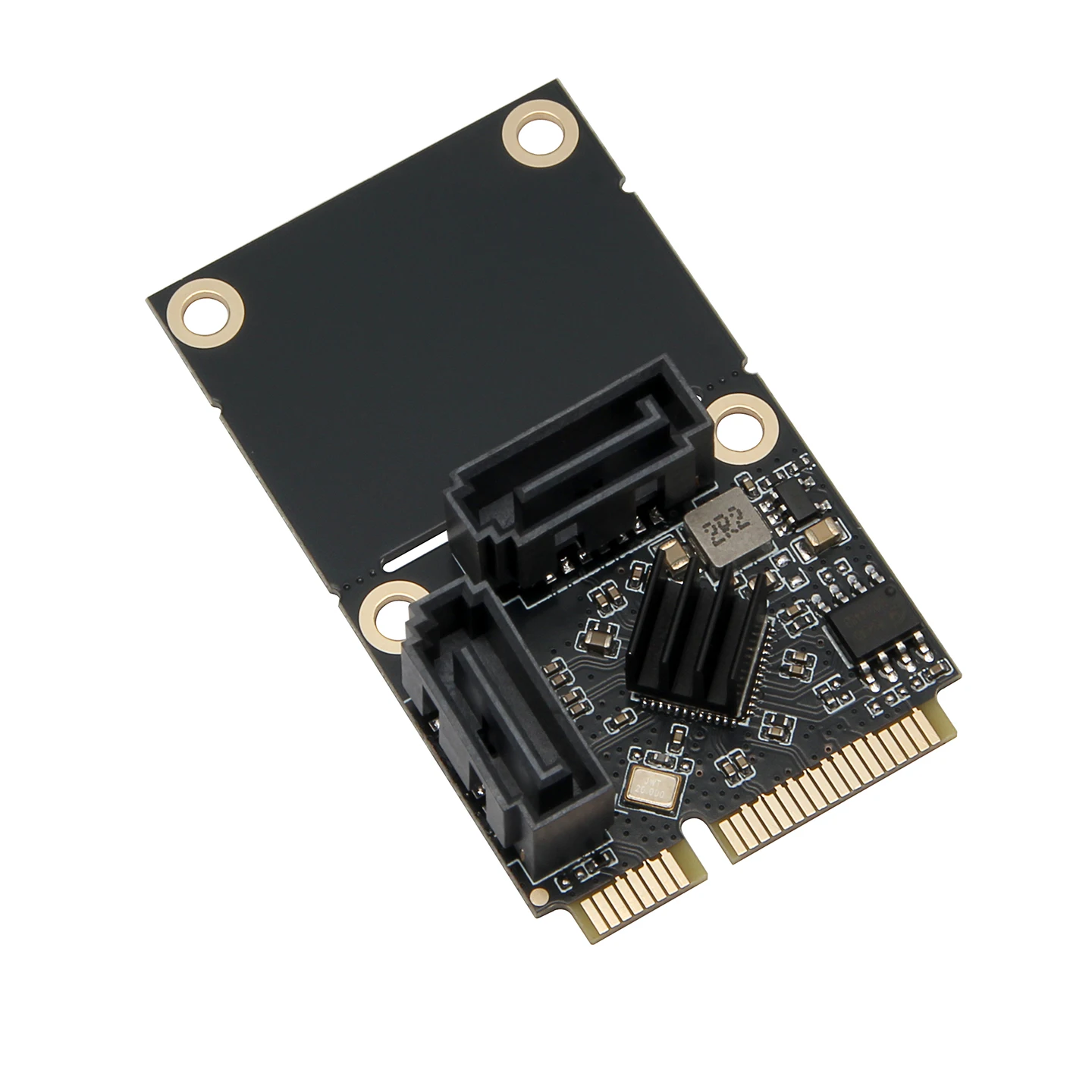 

Адаптер MINI PCI-E на двухпортовый SATA3.0 6Gbps SATA 7PIN с поддержкой WinXP/2003/VISTA/2008/7/8/10/11 32/64BIT/Linux/Feiniu System