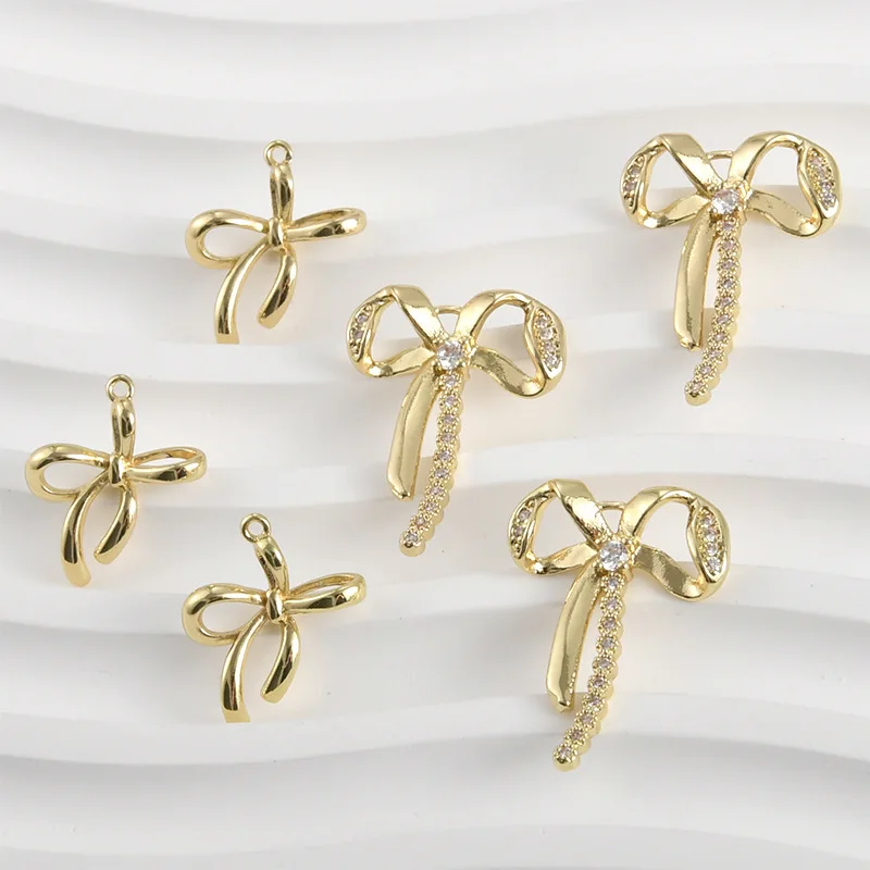 

Ожерелье из натурального жемчуга 14 карат с сохранением цвета, подвеска-бант, аксессуары для рукоделия: браслеты, ожерелья, серьги, бусины