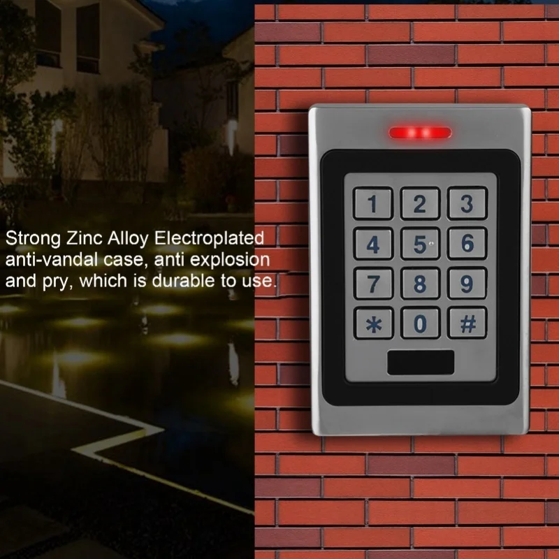 IP67 RFID Karte Tür Access Controller Tastatur Sicherheit Tür Access Control System