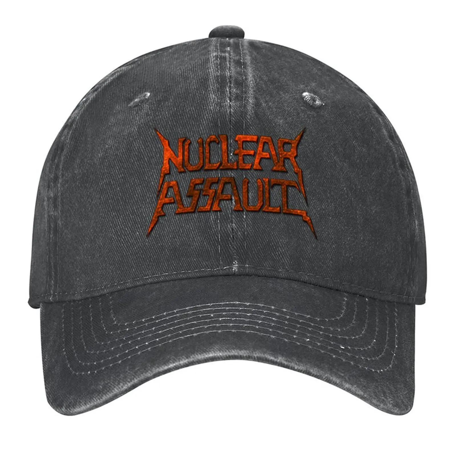 

Nuclear Assault rock band American Baseball Cap custom Hat Male hat Golf Cap Designer Hat Women's Beach Men's
