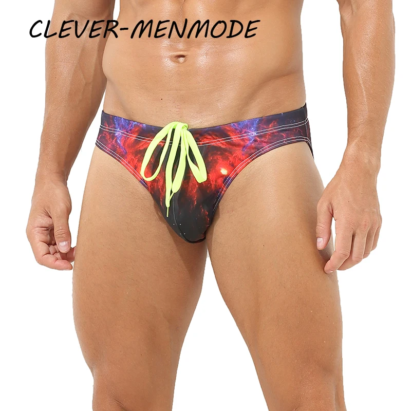 Herren Sexy Sommer Strand Bikini Badeanzug Europäisch Amerikanisch Mode Bikini Bedruckt Badeslip Strand Surf Shorts Strandbekleidung – Detail 6