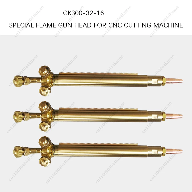 GK300 CNC Cutting Machine Straight Handle Flame Cutting Torch Head, Gantry Portable Cutting Equipment Replacement Accessories