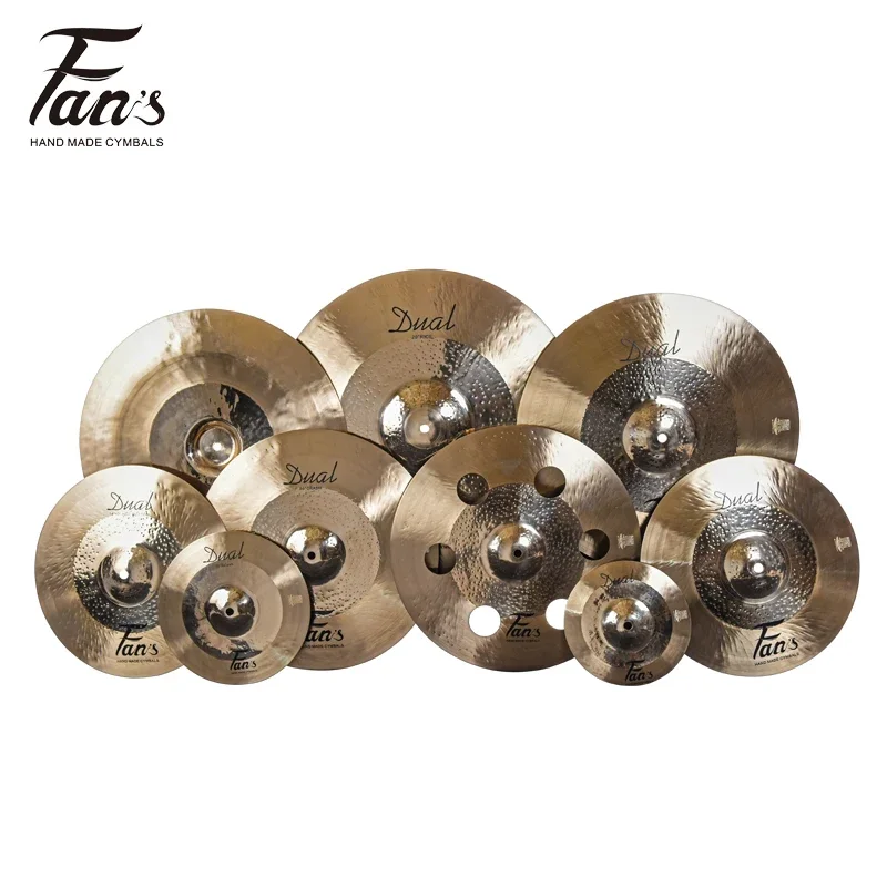 High Quality Cymbals B20 100% Handmade 5pcs Pack Set DRUM