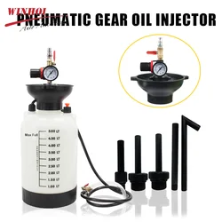 Pneumatic Car Brake Fluid Injector 5L Auto Oil Change Tools Automotive Engine Gear Oil Brake Fluid Reservoir Replacement Syringe