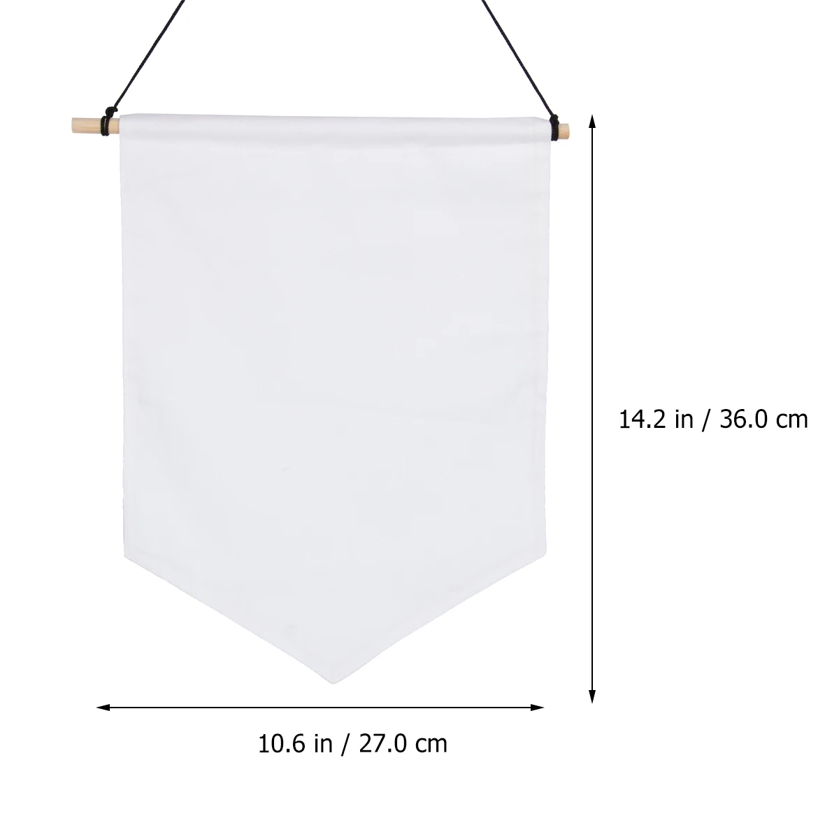 4-delige pin display canvas effen blanco wimpel banner muur emaille revers badge vlag