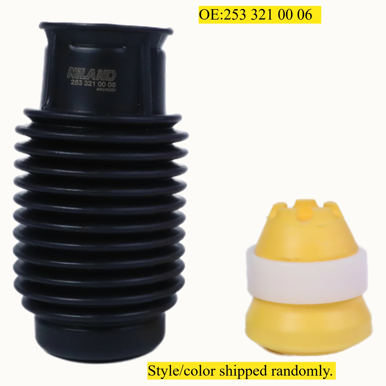 Shock Absorber Buffer Rubber Shock Absorber Dust Cover For Mercedes-Benz W253 GLC200 GLC250 GLC300 GLC350, 2533210006