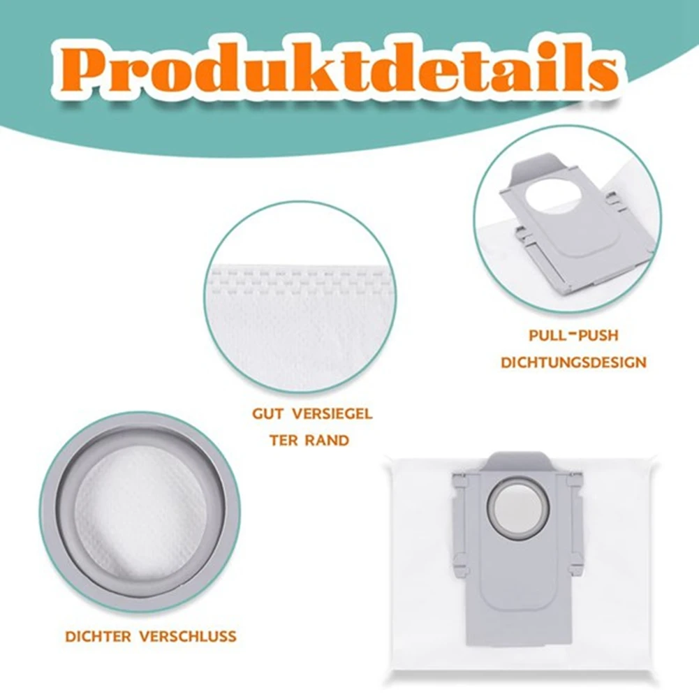 QA88X Per Roborock S7 Maxv Ultra/S7 Pro Ultra Accessori per aspirapolvere Spazzola laterale principale Filtro per mop Sacchetti per la polvere