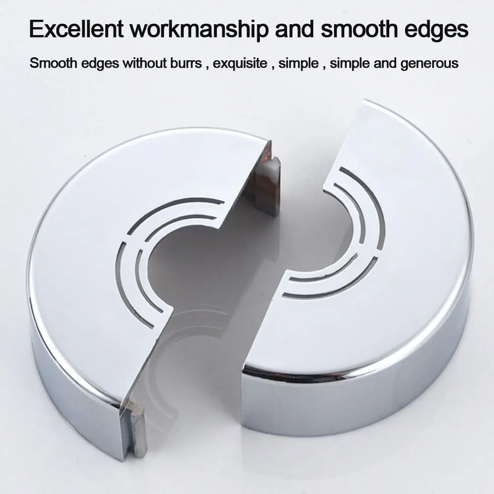 Useful ABS Shower Faucet Cover Plating Wall Flange Faucet Decorative Cover Adjustable Faucet Decor Shower