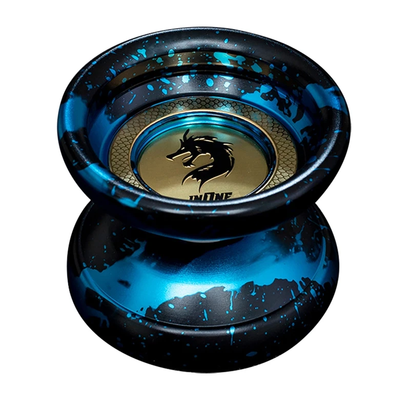 Professional Yoyo 10 Ball Bearing Alloy Responsive for Advanced Player with 10 Strings Butterfly