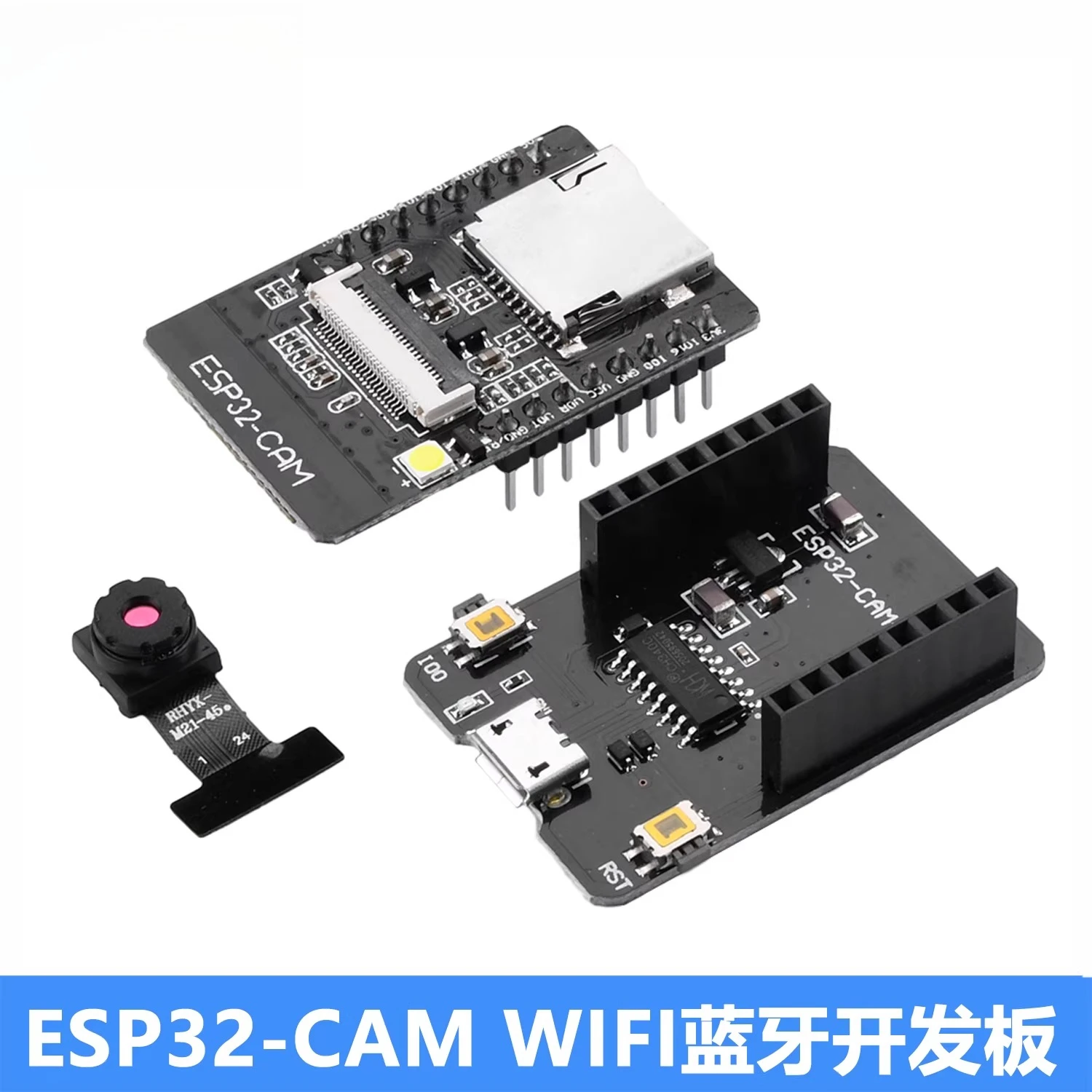 carte-de-developpement-wifi-bluetooth-module-esp32-s-module-esp32-cam-ov2640-faible-consommation-d'energie