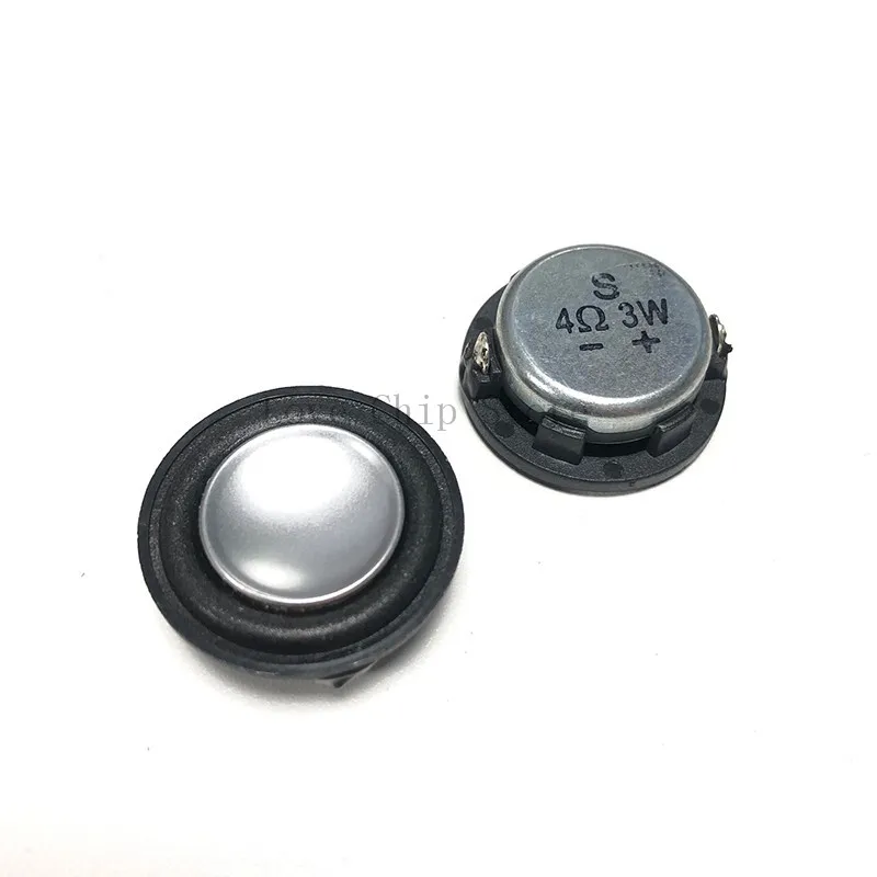 2Pcs 1 Inch Mini Sound Speaker 28MM 4 Ohms 8 Ohm 3W Full Range Audio Speaker Neodymium Loudspeaker DIY Home Theater