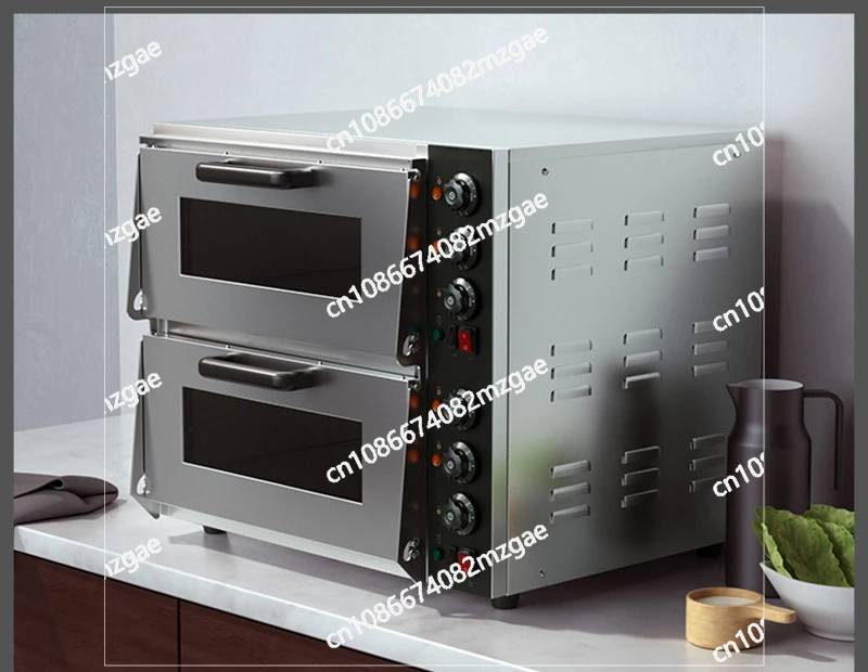 Spot Electric Oven Commercial Double Layer Large Capacity Oven Baking Pizza Egg Tart Biscuits Second Layer Oven