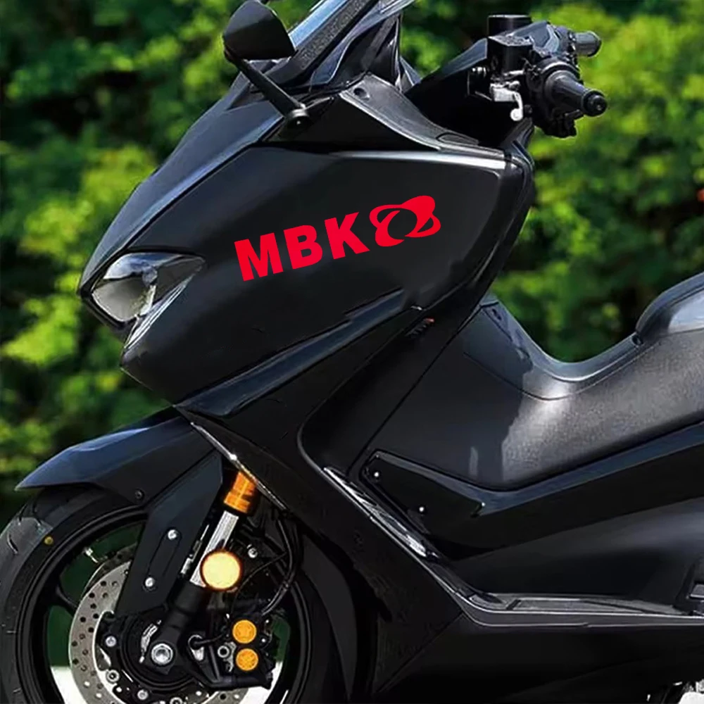 2 Stück Motorrad-Aufkleber für MBK Motorrad-Dekorationsaufkleber, wasserdichter Aufkleber, Motorrad-Vinyl-Autoaufkleber, Zubehör