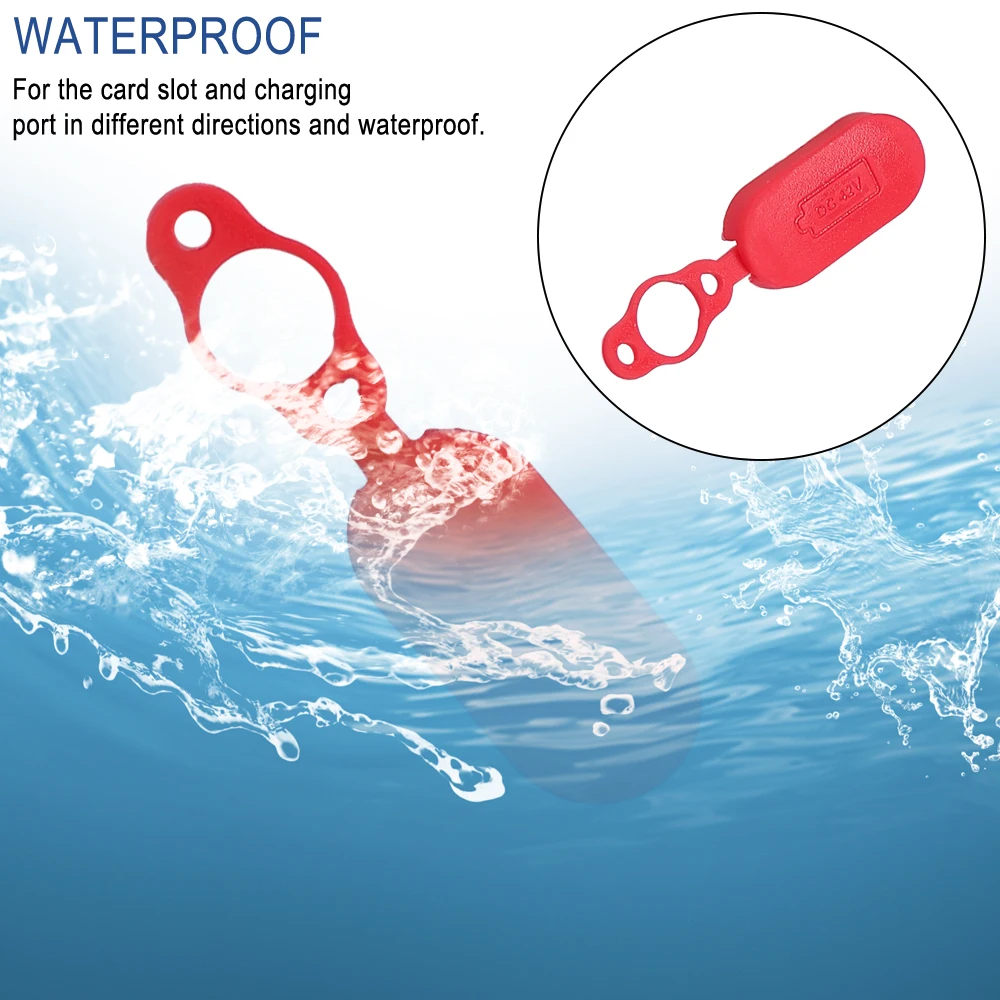 Lade Loch Wasserdichte Abdeckung mit Ladekabel Lade Port Elektrische Roller Für Xiaomi Mijia M365 Pro Roller Zubehör – Detail 12