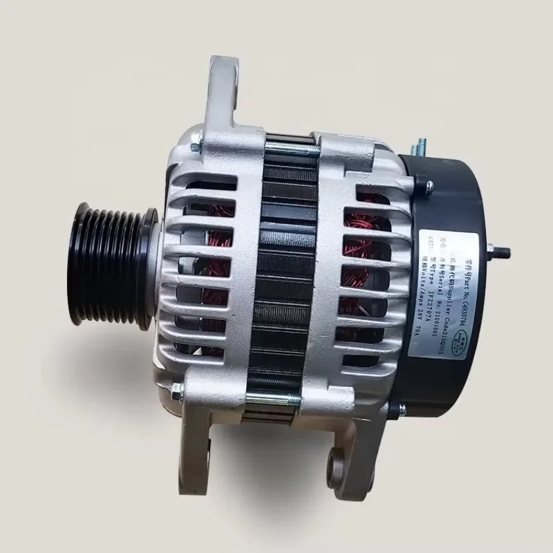 New Truck 28V 70A Generator DCEC 6L 6C Engine Alternator 4930794 4942002 4946255 Machinery Engine Parts