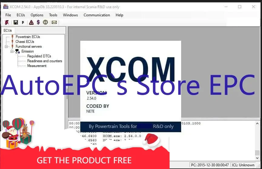 

AutoEPC XCOM 2.54 [2023] Диагностическое программное обеспечение + трек