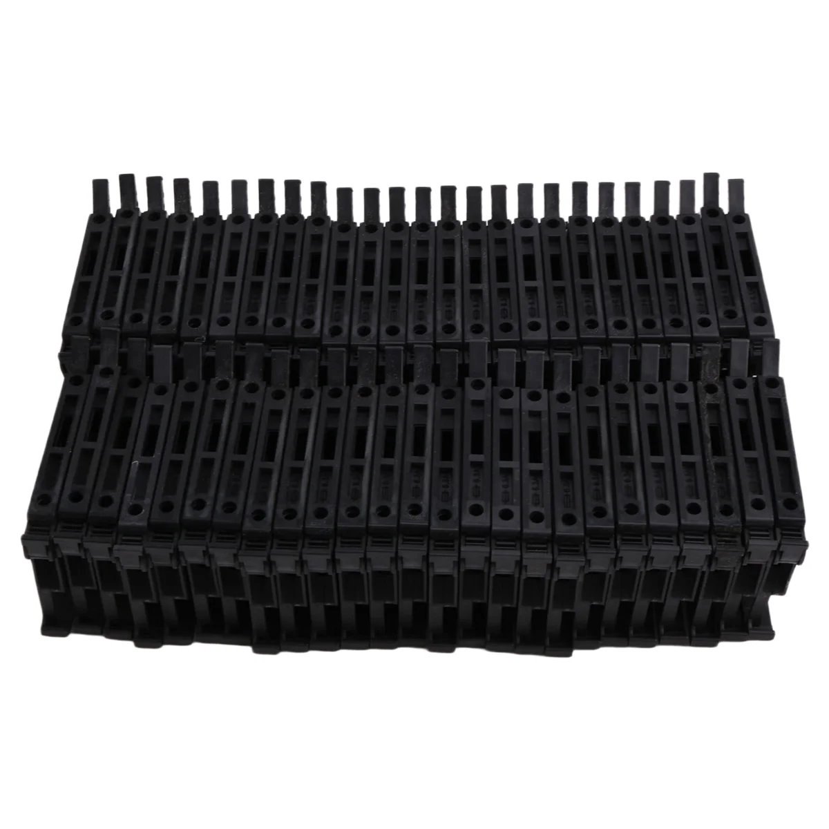 BAAQ UK-5- Bloque de terminales de carril Uk5rd Tipo de carril Conector de bloque de terminales de 4 mm Portafusibles Terminales de fusible conductor