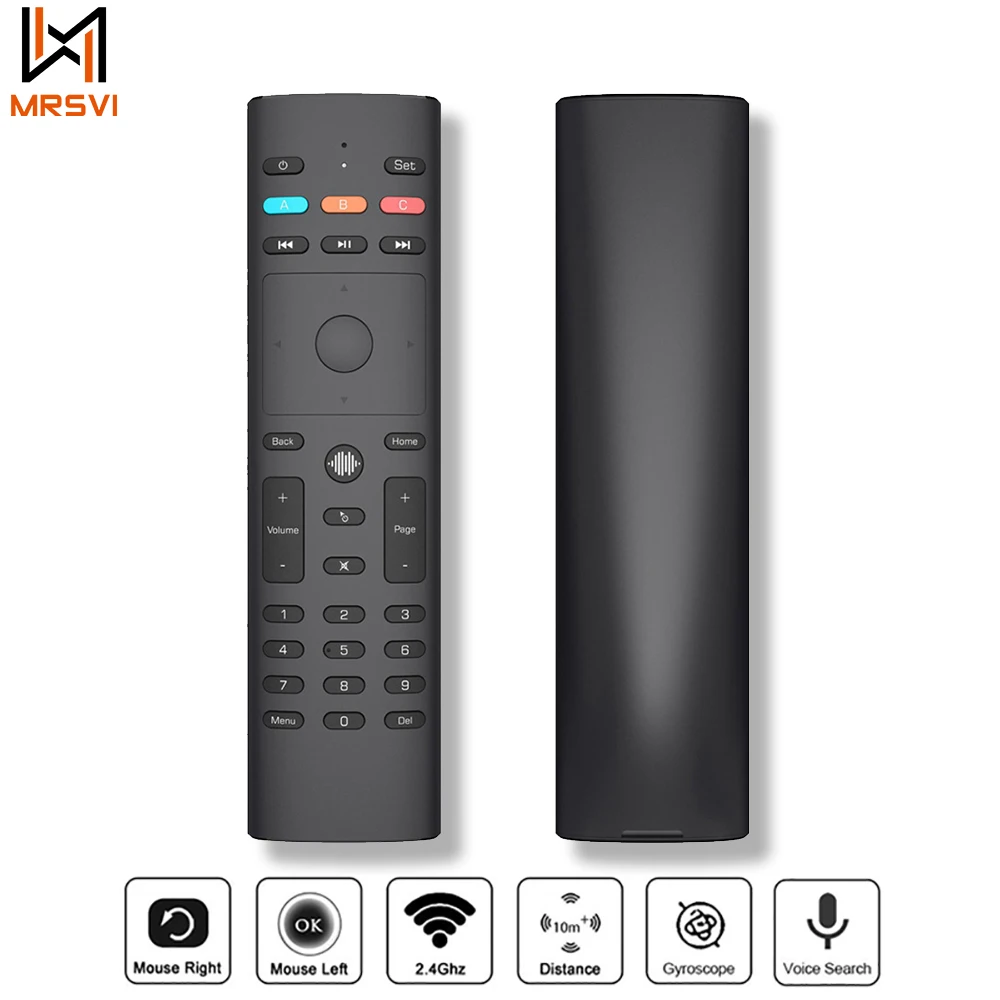 

G40 Air Mouse Voice Remote Control Universal Smart Remote Controls with IR Learning for Android TV Box H96 MAX X96 MAX Plus