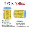 2PCS Yellow