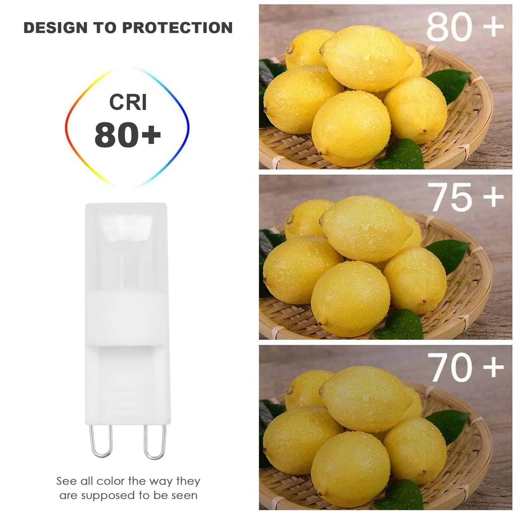 G9 warm white LED Bulb Lamp Light High Power Projector 1W AC 220-240V HOT