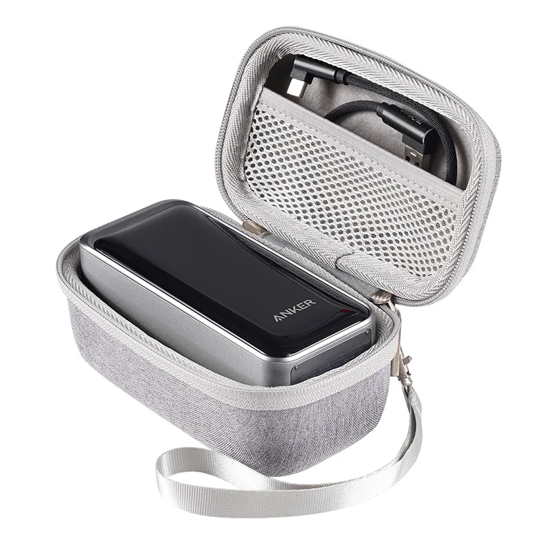 Newest Hard EVA Outdoor Travel Cover Storage Bag Portable Carrying Box Case for Anker Prime 200W Power Bank 20000mAh Power Bank