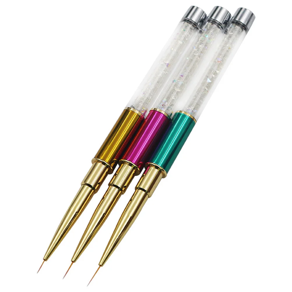 

Painting Pen Manicure Tool Thin Tip Liner Durable Lightweight Nail Painting Pen Nail Accessories