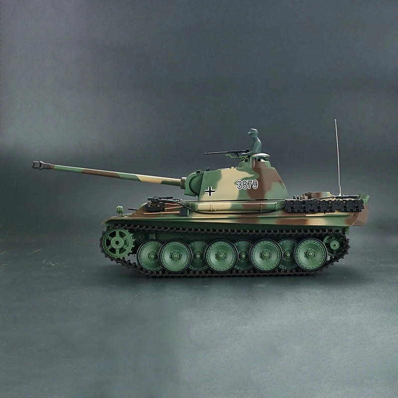 1:16 Henglong 3879 Germany Panther-G Rc Tank Military Model Simulated Electric War Vehicle Toy