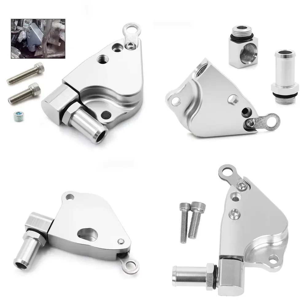 Hot Sale K Series Swap Aluminum Intake Manifold Coolant Adapter Plate Replacement for Acura K20 K24