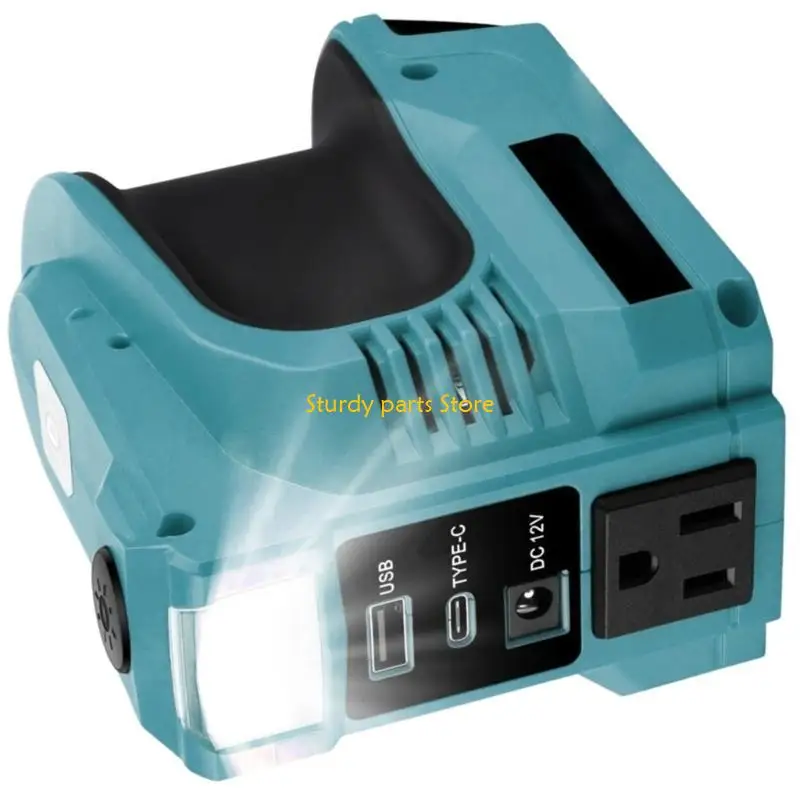 97QC متعدد الوظائف 180W العاكس الطاقة مع ظهور جميل سهلة حمل العاكس مع منفذ شحن USB لليخنين 18 فولت