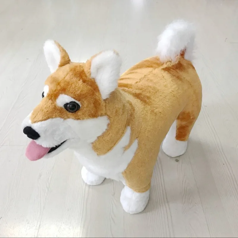 Chaigou Plush Toy Doll Cute Dog Simulation Animal Cute Chaigou Stool Children's Room Home Fury Toys