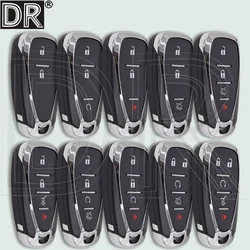 DR Replacement Car Key Shell Case Housing For Chevrolet Chevy Spark Cruze Malibu Equinox Traverse Sonic Volt Bolt Trax Camaro