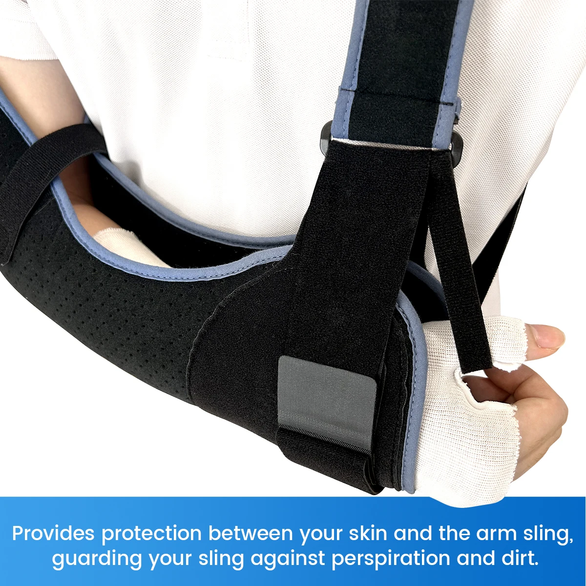 VELPEAU Tubular Stockinette, Elastic Wrist Liner for Skin Protection and Less Irritation, Breathable Hand Socks for Splint 10PCS