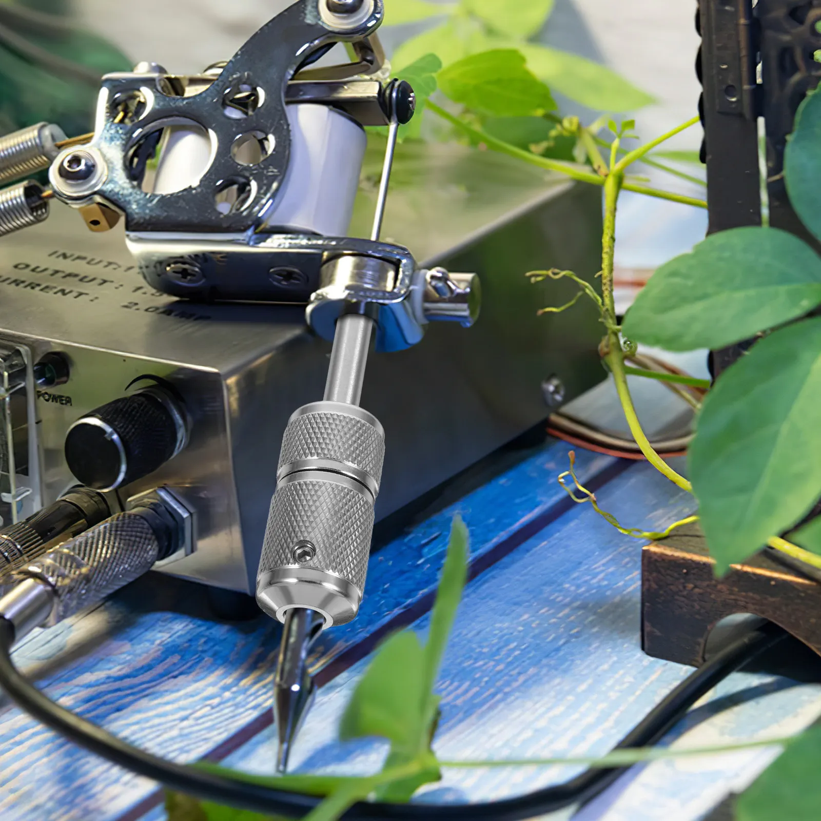 

Self Locking Tattoo Grip Stainless Steel 7-8Mm Id Non-Slip Ratchet Design Heavy Duty Rustproof for Beginners Professionals Body